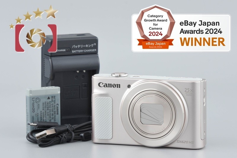 CANON SX620HS カメラ Canon PowerShot SX620 HS - 20.2 MP, 1080p, 25x Zoom, Wi-Fi
