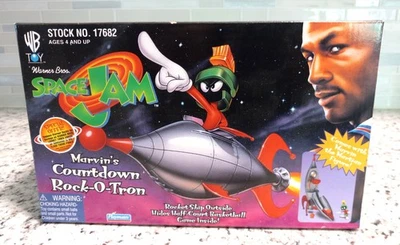 Figura de acción de colección sellada Marvin Martian Space Jam Rock o Tron vehículo Foto 1 de 4