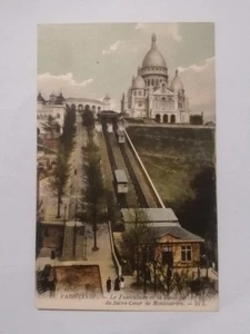 CPA 75 PARIS - Le Funiculaire et la Basilique du Sacré-Coeur - Imagen 1 de 2