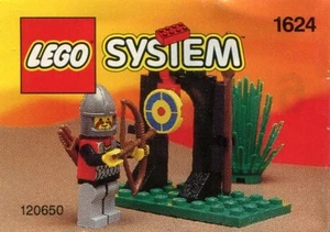 LEGO KING'S ARCHER 1624 Set Castle Black Knights w/ minifig - Picture 1 of 1