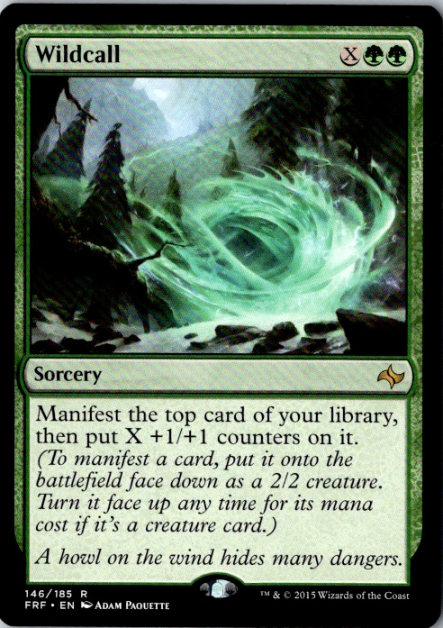 Wildcall R Fate Reforged 146 Near Mint - Image 1 of 1