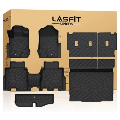 LASFIT Custom Floor Mats for Ford Bronco 2021-2025 4-Door Carpet Floor Cargo Mat Foto 1 de 4