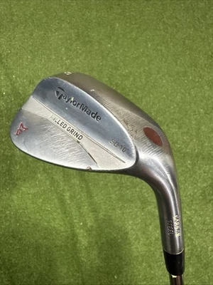 Cuña TaylorMade Millled Grind 60* SB10 True Temper dinámica varilla de acero dorado derecha Foto 1 de 4