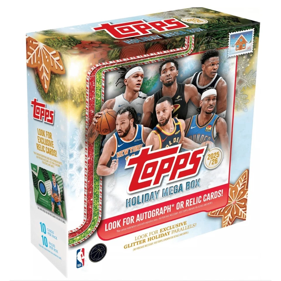 2025-26 TOPPS HOLIDAY BALONCESTO ENVÍO GRATIS SELECCIONA TARJETAS PARA COMPLETAR TU SET Foto 1 de 1