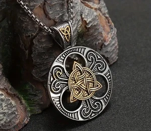 Irish Knot Celtic Knot Pendant Necklace - Picture 1 of 6