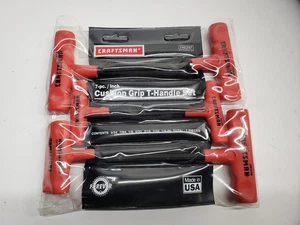 Sears Craftsman USA NEW 7pc Cushion Grip T-handle Hex Key Set SAE 946297 - Picture 1 of 8