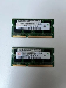 Hynix 2GBx2, 4GB total, DDR3 Memory SO-DIMM 204pin PC3-8500S 1066MHz - Picture 1 of 1