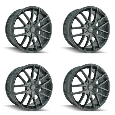 Juego 4 llantas 18" Touren Tr60 18x8 Gunmetal 5x5 llantas 40mm para Jeep Foto 1 de 4