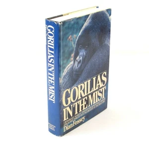 Gorillas in the Mist Dian Fossey 1983 HC/DJ 1st Edition 1st Printing - Picture 1 of 12