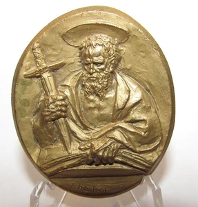 Medaille religiöse Andacht 80. Genetliakus von Paul VI. St. Paul - Bild 1 von 2