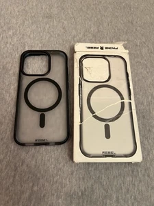 iPhone frosted iPhone 15 pro phone case new Rebel Clear - Picture 1 of 3