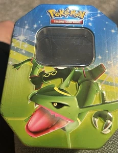 *LEER* 2009 POKÉMON Diamond And Pearl Rayquaza Collectors Tin Only - Bild 1 von 5