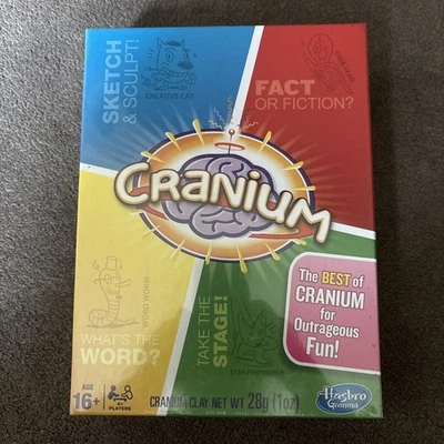 New/Sealed • Cranium board game by Hasbro • For 4+ players,  teams game - Image 1 of 3