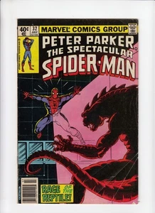 ESPECTACULAR HOMBRE ARAÑA #32 (1979-07) Vol 1 MARVEL Mantlo Mooney 1ª Iguana - Imagen 1 de 2