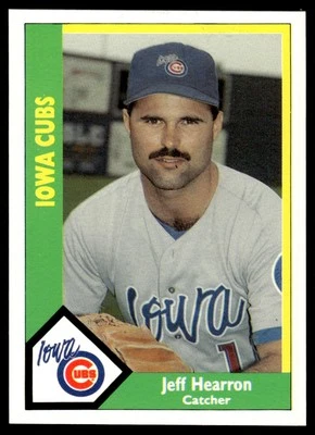 1990 CMC #98 Jeff Hearron - Iowa Cubs - Image 1 of 2