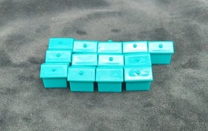 Ms.Monopoly Replacement 13 Standard Teal Homes - Picture 1 of 1