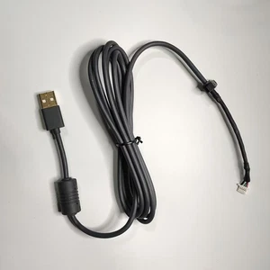 1.8m Black Keyboard Cable USB Cable for Logitech K835/K845/G412SE/G413TKL SE - Picture 1 of 5