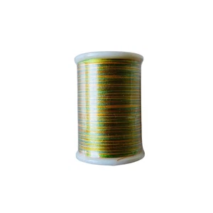 Clover Silk Variegated Thread Yellow Green Orange Embroidery Quilt Size 50 - Picture 1 of 1