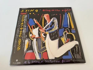[LP] Sting - Bring On The Night  w/OBI Promo AMP-8021/22 Japan vinyl - Picture 1 of 3