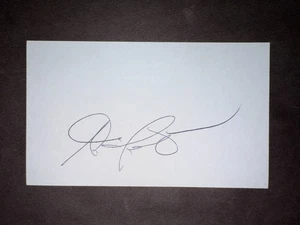 Austin Jackson, TIGERS (2010 Debut) SIGNED 3x5 Index Card (HS) - Picture 1 of 1
