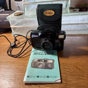 Canon Sure Shot 85 Zoom 35mm Point & Shoot Film Camera TESTED - Nice! - Picture 1 of 10