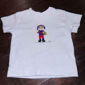Squiggles by Charlie Fußball T-Shirt Kleinkind Baby Junge 12 Monate Applikation - Bild 1 von 3
