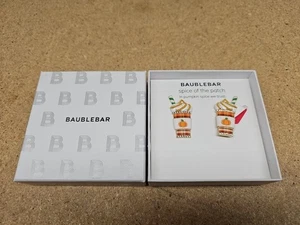BaubleBar Pumpkin Spice Latte Ohrringe Spice of the Patch Strass Herbst *N* - Bild 1 von 3