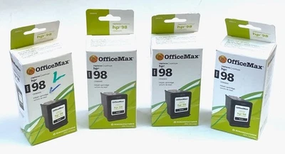 Tinta negra OfficeMax HP 98 C9364WN, para Deskjet Officejet Photosmart (lista interior Foto 1 de 3