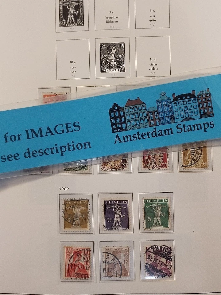 Suiza en muy buen estado colección usada en DAVO incl mejor como PAX High Cat Value Foto 1 de 1