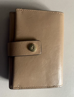 Cartera portatarjetas Radley London nueva con etiquetas para mujer "Beige abierto" doble cierre a presión Foto 1 de 4