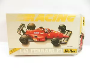 1:43 Heller Ferrari Racing F1 *scatola vuota *solo scatola - Foto 1 di 4