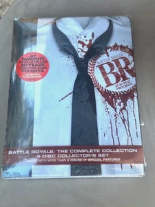 BATTLE ROYALE - The Complete Collection - 4 DVD Box Set - 2 Hours Bonus Features - Picture 1 of 3