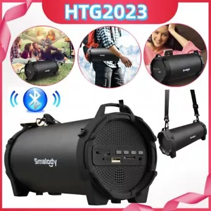 Tragbarer Wireless Bluetooth Lautsprecher Stereo Subwoofer Musikbox Radio SD USB - Bild 1 von 12