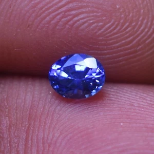 0,57 Karat lose Kornblume blau Saphir natürlich unbehandelt VVS Klarheit Sri Lanka - Bild 1 von 5