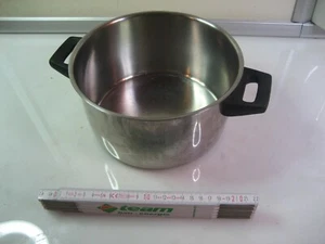 Gastro 4 Liter Edelstahl Topf Ø ca 21,5 cm Profi Kochtopf ohne Deckel - Bild 1 von 2