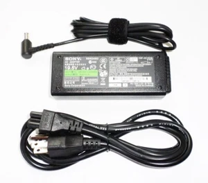 Adaptador de CA original para Sony Vaio SVE15114FXS SVE15115FXS SVE151190X 19,5v 92w - Imagen 1 de 6