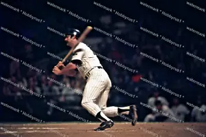 New York Yankees Thurman Munson 1973 diapositiva fotografica 35 mm originale - Foto 1 di 1