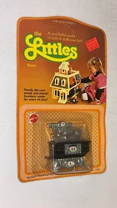 Mattel The Littles Stove 1980 muebles de metal fundido a presión para casa de muñecas #1794 ¡De colección nuevo! - Imagen 1 de 6