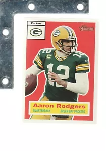 2015 Topps Heritage NFL #5 Aaron Rodgers 4 veces Jugador Más Valioso Cabra ¡Raro! Casi nuevo + empacadores - Imagen 1 de 1