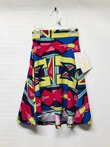LULAROE LOT OF 2!! GIRLS SKIRTS KIDS AZURE SZ 2 & 4 NWT - Picture 1 of 3