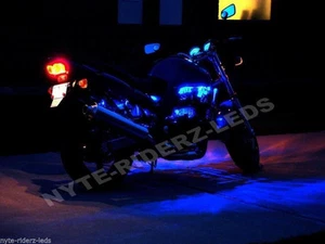 BLUE  5050 SMD LED STRIPS HONDA 2 STRIPS  NEW - Picture 1 of 5