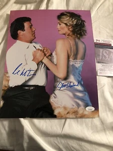 WILLIAM SHATNER CYBILL SHEPARD SIGNED 11x14 SECRETS OF MARRIED MAN MOVIE JSA - Picture 1 of 7