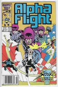 ALPHA FLIGHT #43 (1983) ~ VERY FINE+ 8.5 - Picture 1 of 2