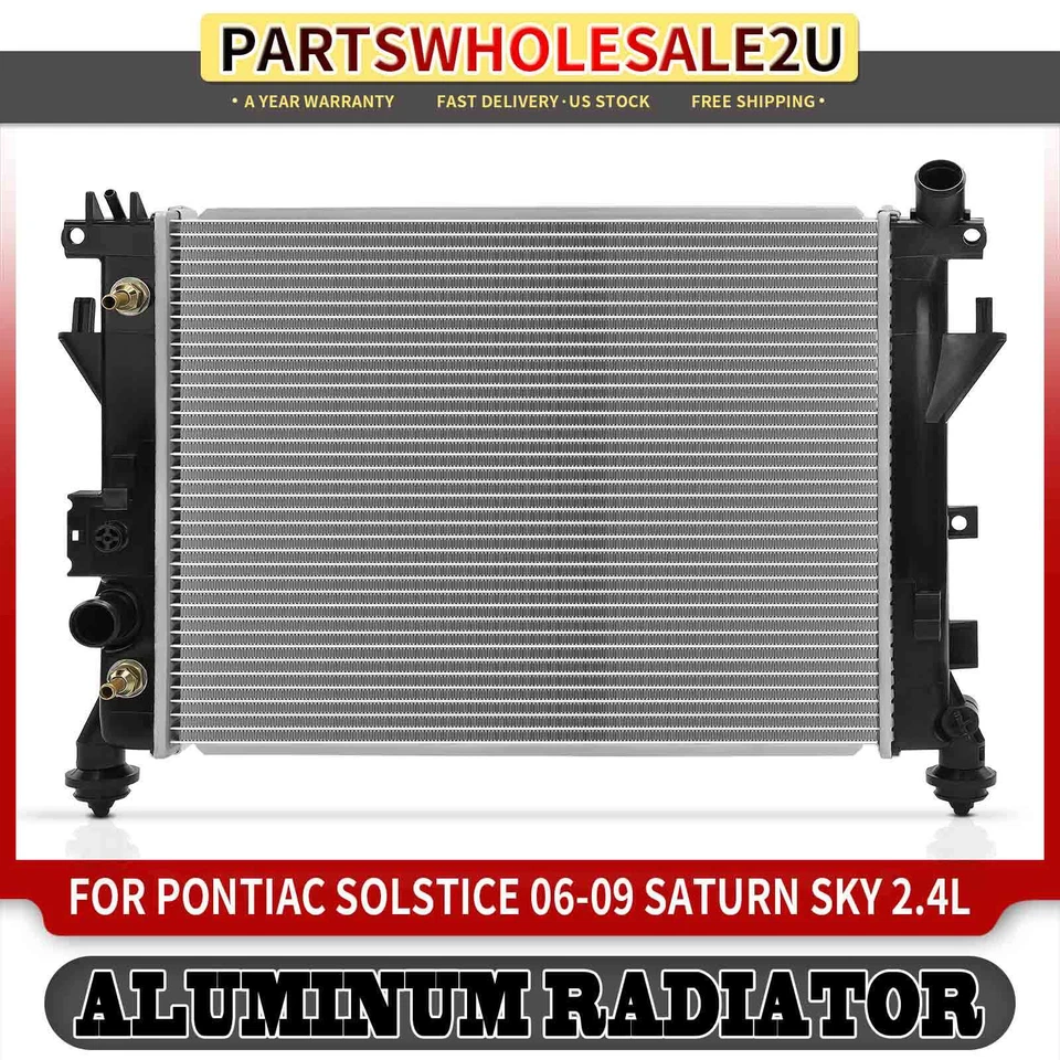 Radiador con enfriador de aceite de transmisión para Pontiac Solstice 06-09 Saturn Sky 07-10 Foto 1 de 4