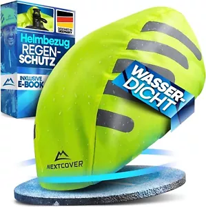 Nextcover® Universal Fahrradhelm Regenschutz 100% Wind- & Wasserdicht Helm Cover - Bild 1 von 5