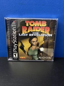 Tomb Raider: The Last Revelation (Sony PlayStation 1, 1999) Black Label en caja - Imagen 1 de 10