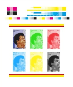 Atlanta Olympics USA 1996 Proof MNH Weightlifting Yurik Vardanyan Armenia - Picture 1 of 1