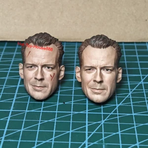 1/6 Scale Male Police Detective Head Sculpt Model For 12" Action Figure Body - Picture 1 of 5