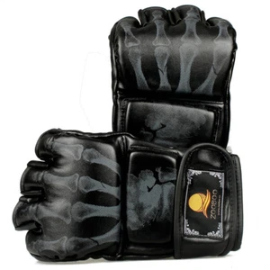men's Breathable Tiger claw boxing gloves with wristband Half Finger adjustable - Picture 1 of 1
