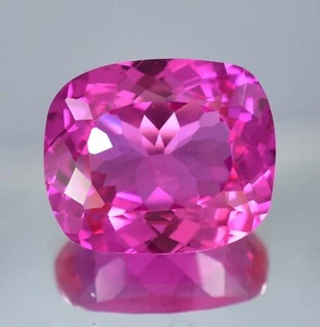AAA 45 CT Natural Ceilán Zafiro Rosa Corte Cojín Suelto Certificado GIE Piedras Preciosas - Imagen 1 de 7